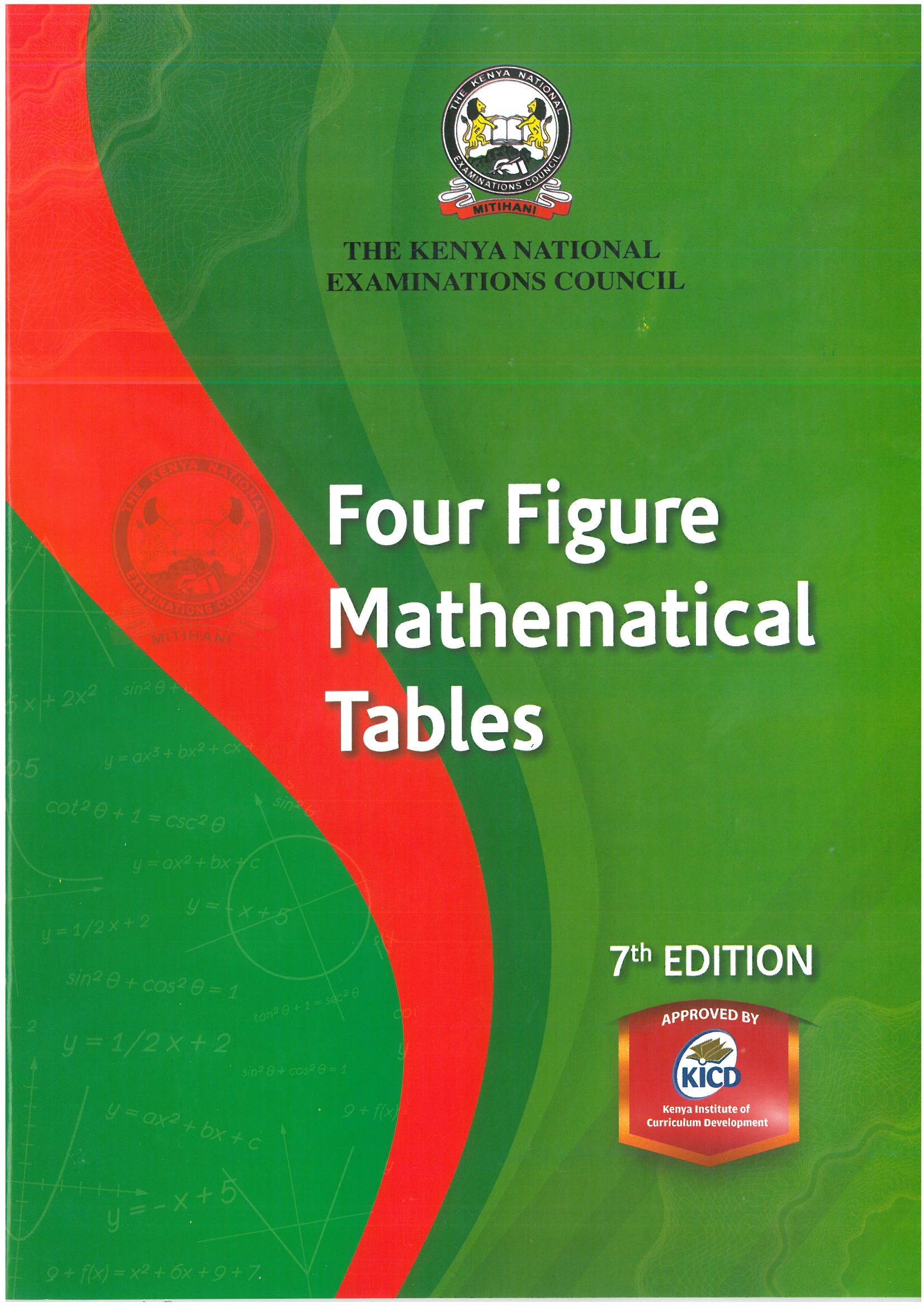 mathematical table